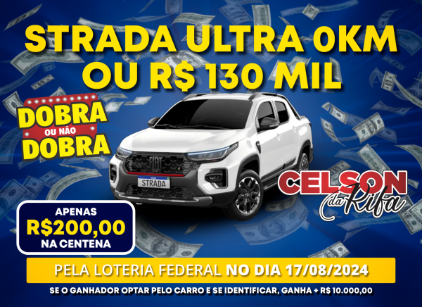 STRADA ULTRA 0KM OU R$130.000,00